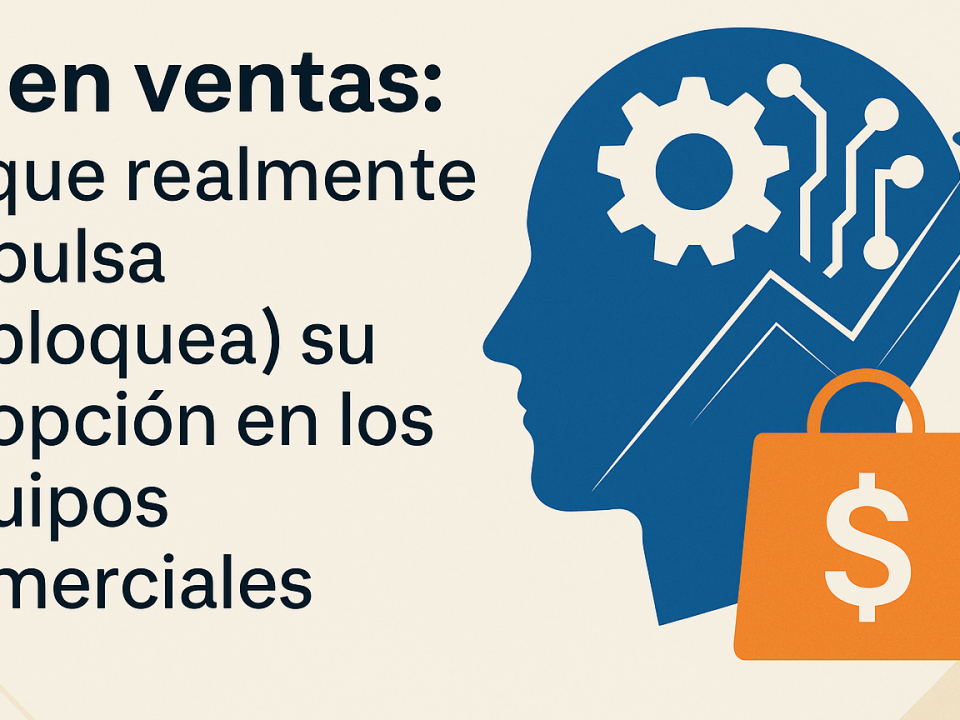 Adopción de Inteligencia Artificial (IA) en ventas y gestión de equipos comerciales - Bullemore Sales Consulting.